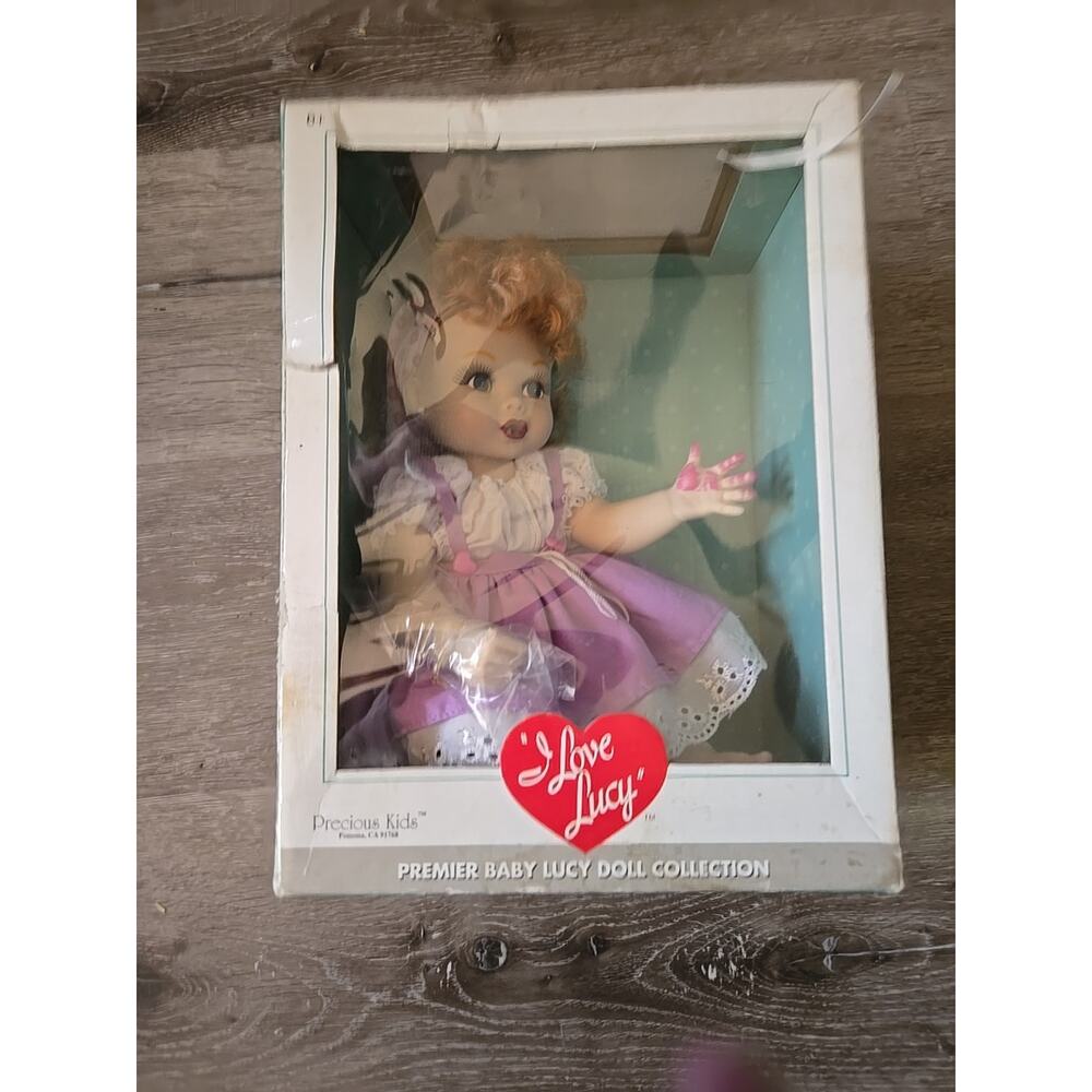 “I Love Lucy" Baby Lucy Doll - Grape Stomping Episode 150 open Box